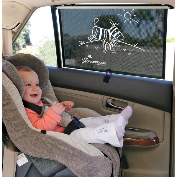 Roleta samochodowa przeciwsłoneczna dwustronna, szeroka 2 szt. Dreambaby