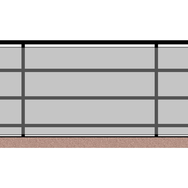 Folia zabezpieczająca balustrady PVC 250x90cm Stamal - 250x90