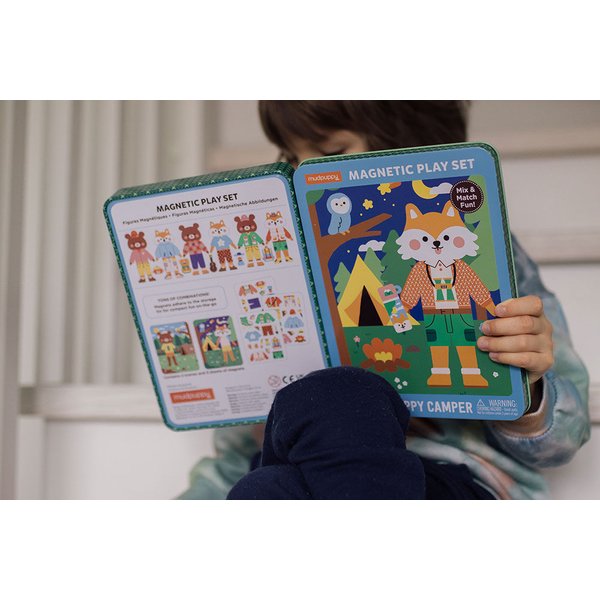 Magnetyczne postacie Mudpuppy - Wesoły biwak