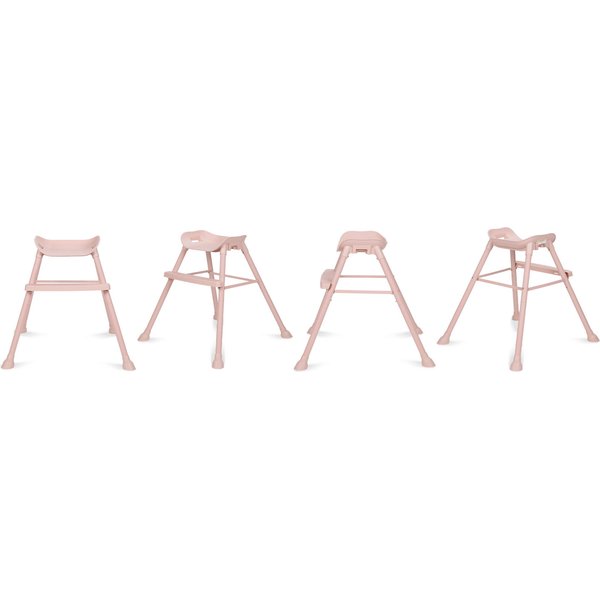 Krzesełko do karmienia Eatan 4w1 Kidwell - różowy