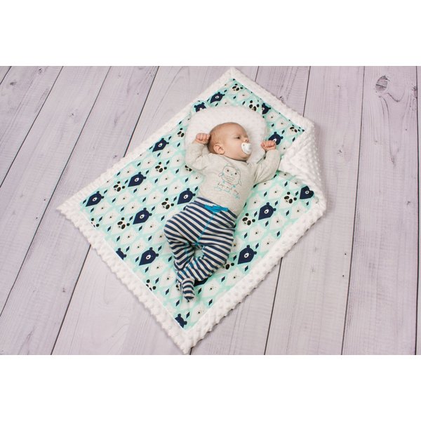 Kocyk minky 65x85 cm Gluck - balony