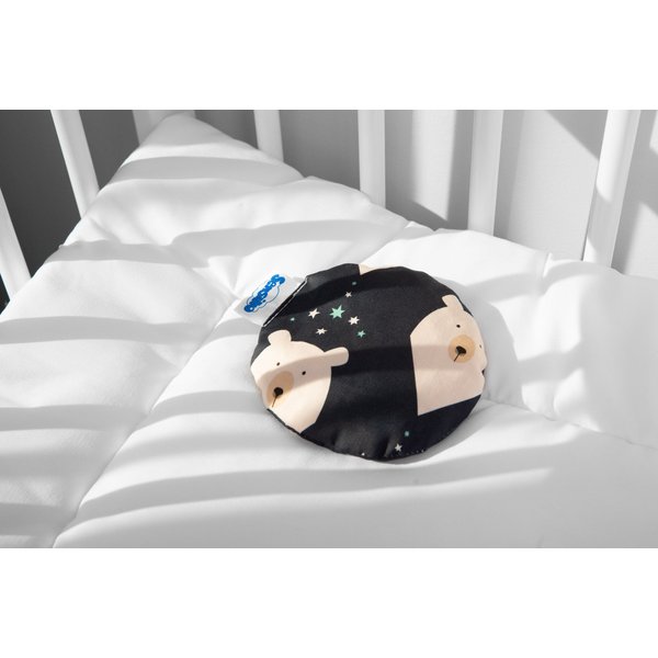 Termofor z pestkami wiśni chłodzący ogrzewający na bóle Sensillo - niedźwiadek