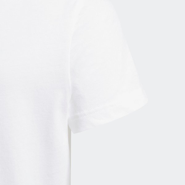 Koszulka chłopięca Essentials Big Logo Tee Adidas - biały