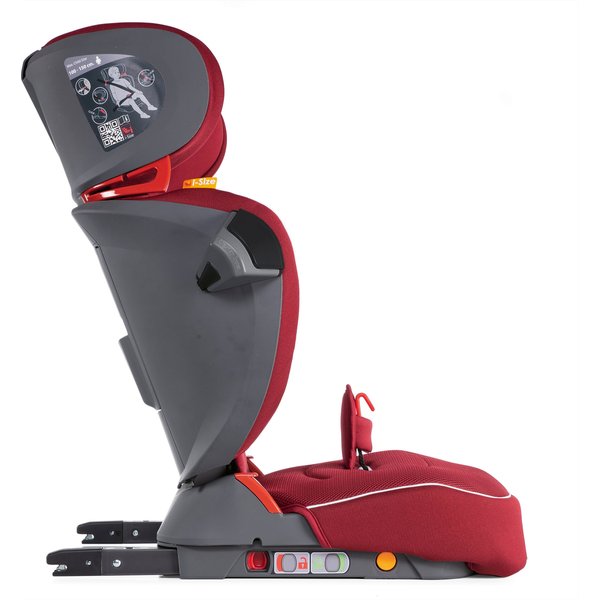Fotelik samochodowy Fold&Go I-size Chicco - red passion