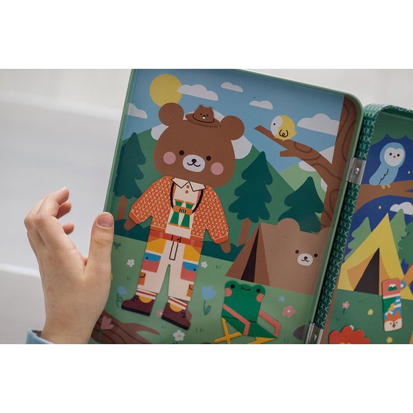 Magnetyczne postacie Mudpuppy - Wesoły biwak