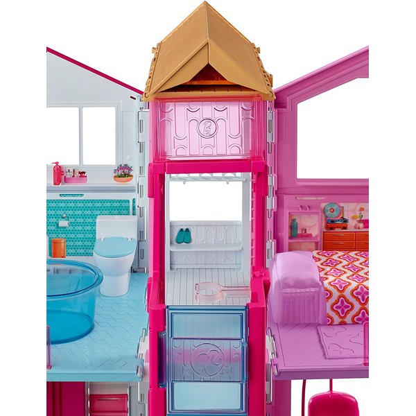 Barbie Miejski domek z wyposażeniem Mattel