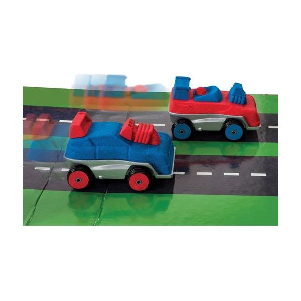 Kinetic Sand Build - Samochody zderzaki Piasek Spin Master