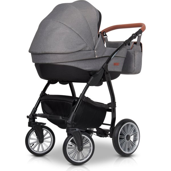 Wózek wielofunkcyjny Passo Pro + śpiwór Euro-Cart - anthracite