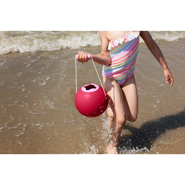 Wiaderko wielofunkcyjne Ballo Quut - czerwono różowy