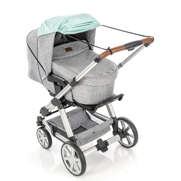 Daszek przeciwsłoneczny osłona do wózka UV50 Reer - Miętowy