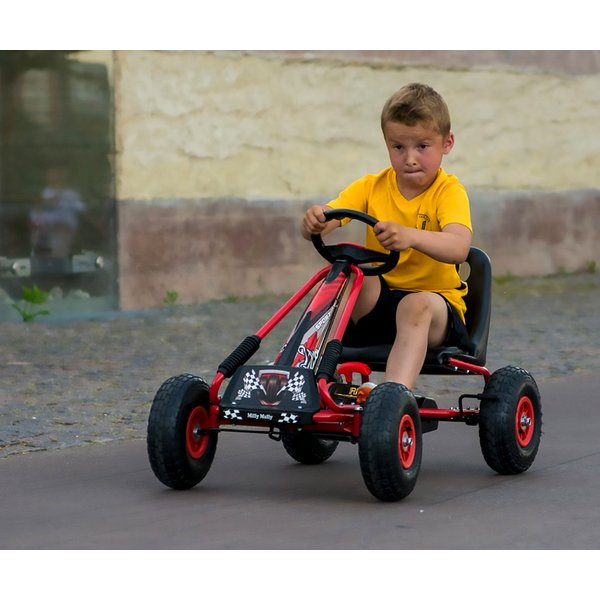 Gokart na pedały Thor Milly Mally - czerwony