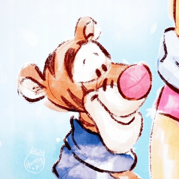 Pościel dwustronna Disney 140x200cm + 70x90cm Faro - Kubuś Puchatek