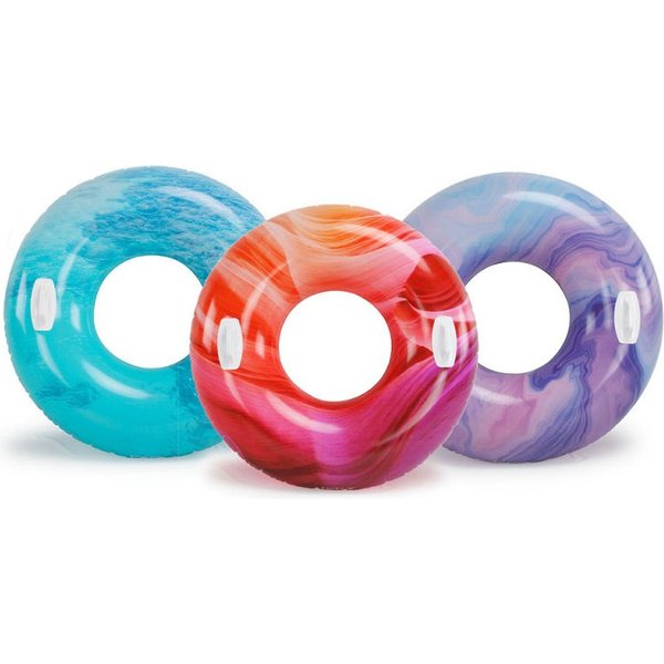 Koło dmuchane z uchwytami Waves of Nature Tubes Intex