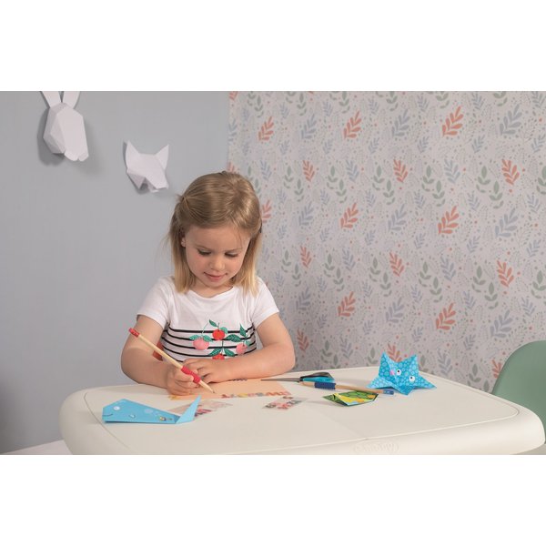 Stolik dziecięcy do ogrodu, pokoju Smoby - biały