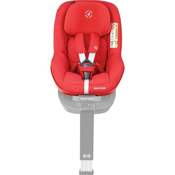 Fotelik samochodowy Pearl Pro i-Size + baza FamilyFix3 Maxi-Cosi - Nomad Red
