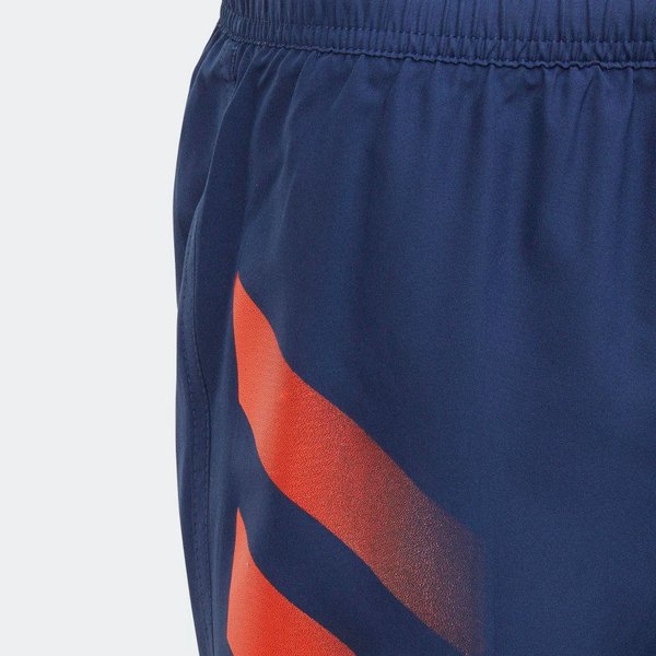 Spodenki kąpielowe chłopięce Bold 3-Stripes Swim Adidas - tech indigo