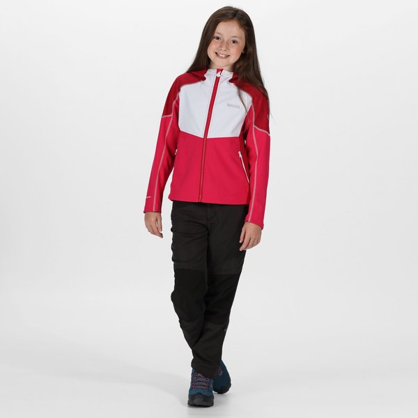 Softshell młodzieżowy Acidity IV Regatta - duchess/white