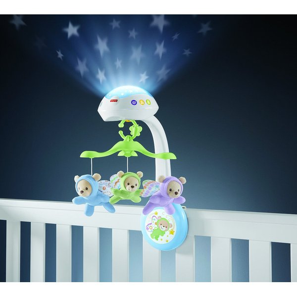 Karuzela z misiami 3w1 NOWOŚĆ Fisher Price