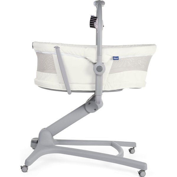 Leżaczek krzesełko Baby Hug Air 4w1 - white snow