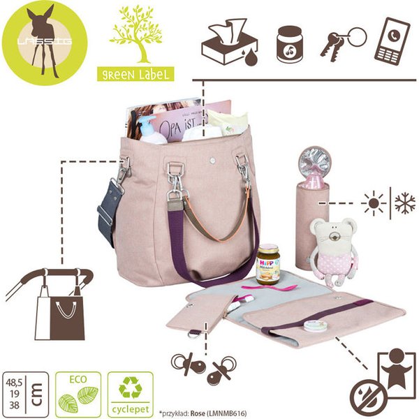 Torba z akcesoriami Mix'n Match Green Label Lassig - Rose