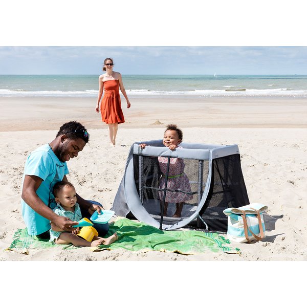 Łóżeczko turystyczne Instant Travel Cot AeroMoov - grey rock