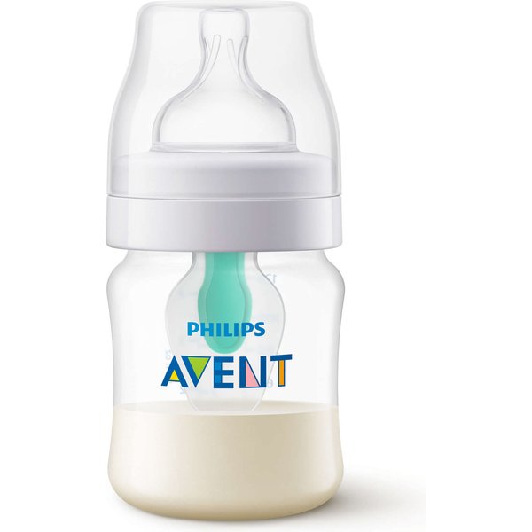 Butelka antykolkowa z nakładką Anti-colic 125 ml Avent Wyprzedaż