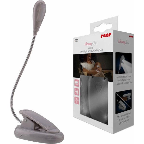Lampka LED Mummy and Me Reer - szary