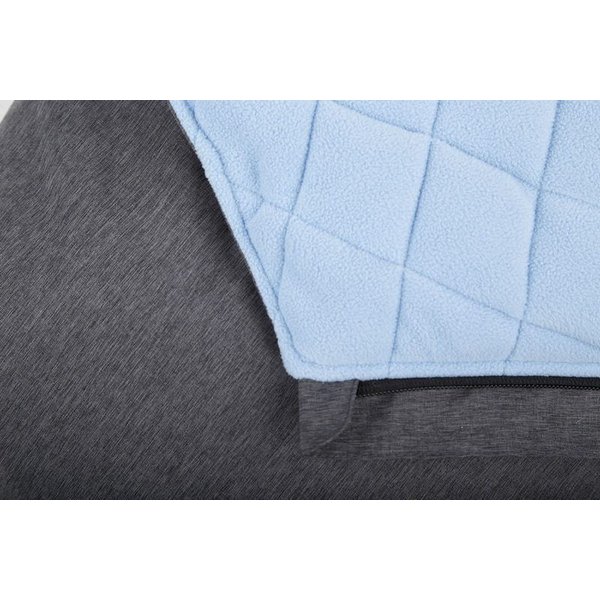 Śpiworek do wózka wodoodporny Comfi-Extreme CuddleCo - szary/niebieski