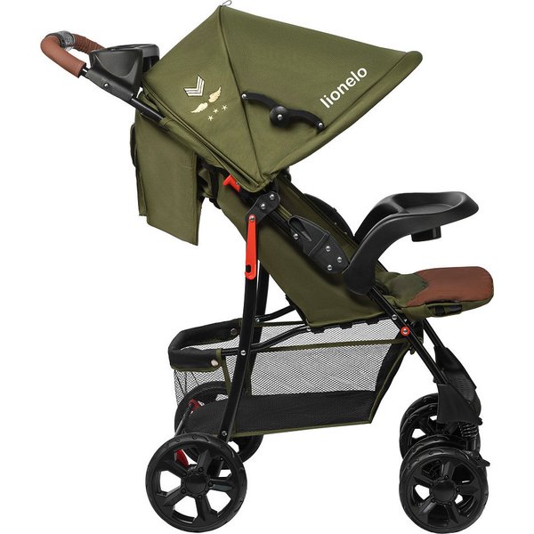 Wózek spacerowy Emma Plus Lionelo - forest green