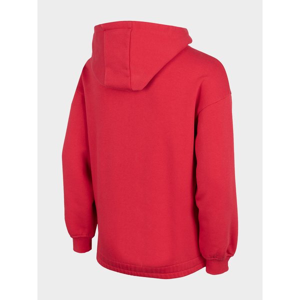 Bluza dziewczęca HJZ22 JBLD004 4F - czerwona