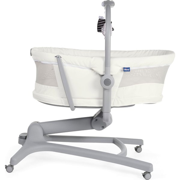 Leżaczek krzesełko Baby Hug Air 4w1 - white snow
