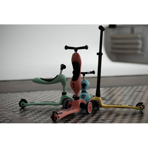 Jeździk i hulajnoga Highwaykick 2w1 Scootandride - Peach