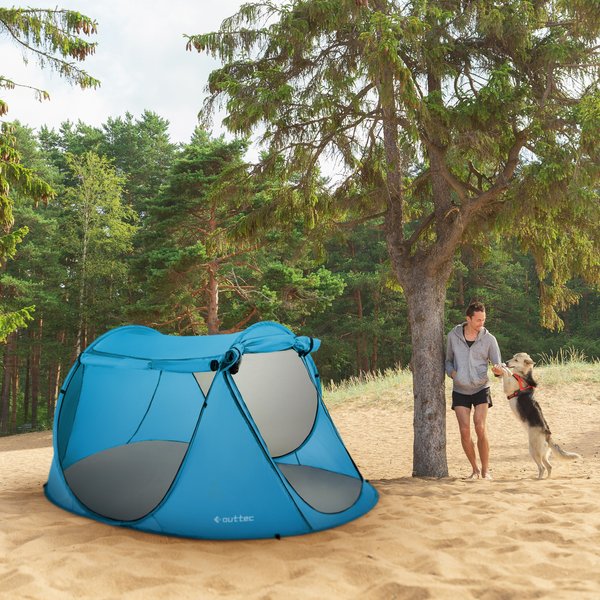 Parawan, namiot plażowy samorozkładający zamykany Canopy Outtec