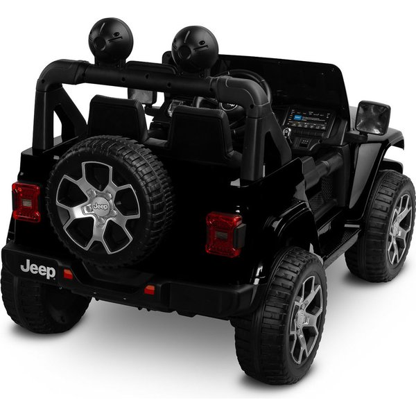 Terenowy pojazd na akumulator Jeep Rubicon Toyz by Caretero - black
