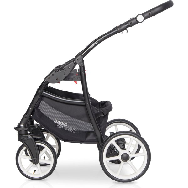 Wózek dziecięcy 2w1 z funkcją bujania Basic Sport Riko - Ceramic Green
