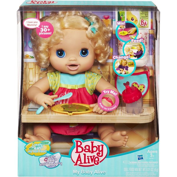 Lalka My Blonde Baby Alive Hasbro