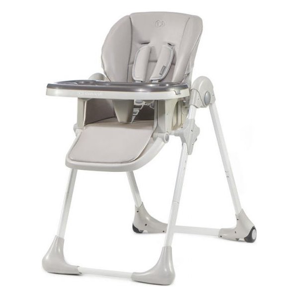 Krzesełko do karmienia Yummy Kinderkraft - gray