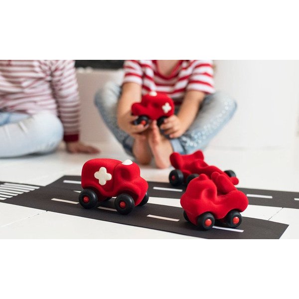 Sensoryczny pojazd Rubbabu - zielone autko