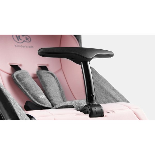 Wózek spacerowy Lite Up Kinderkraft - gray