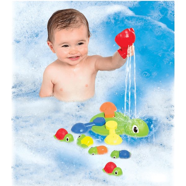 Rodzinka żółwi zabawka do kąpieli Aqua Fun Tomy