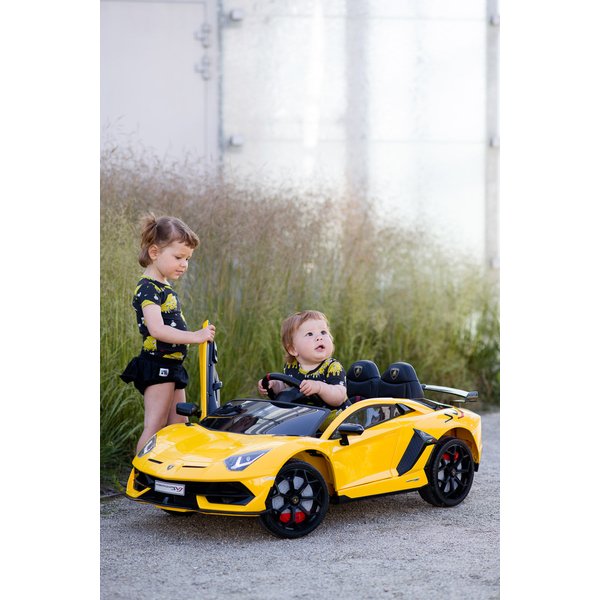 Pojazd na akumulator Lamborghini Toyz by Caretero - żółty