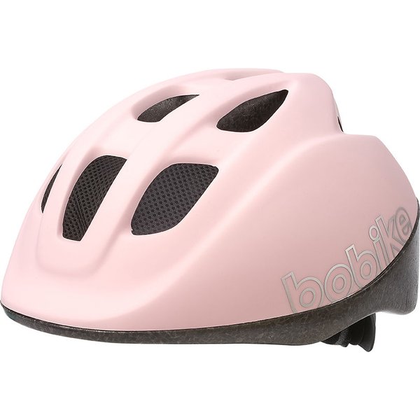 Fotelik rowerowy Go do ramy + kask Bobike - Cotton Candy Pink