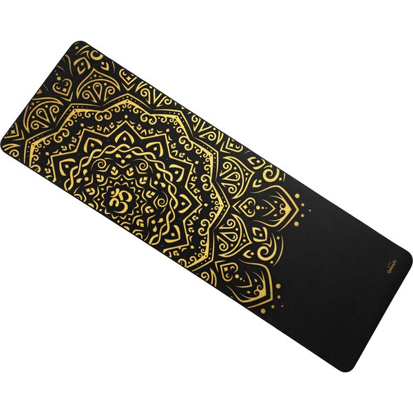 Mata do ćwiczeń, jogi TPE Mandala 0,5cm Queenfit WYPRZEDAŻ