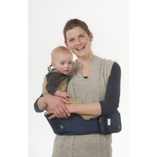 Nosidełko biodrowe Hipseat Hippychick - granatowy