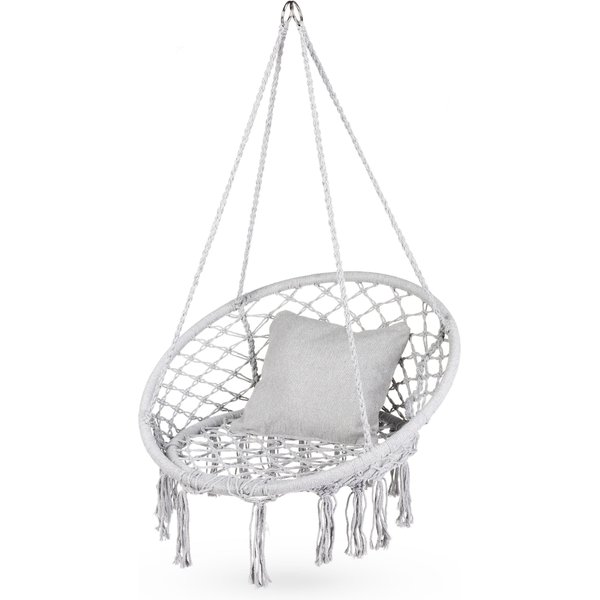 Huśtawka bocianie gniazdo boho XXL Outtec - grey