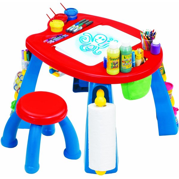Stolik z krzesełkiem Creativity Play Crayola