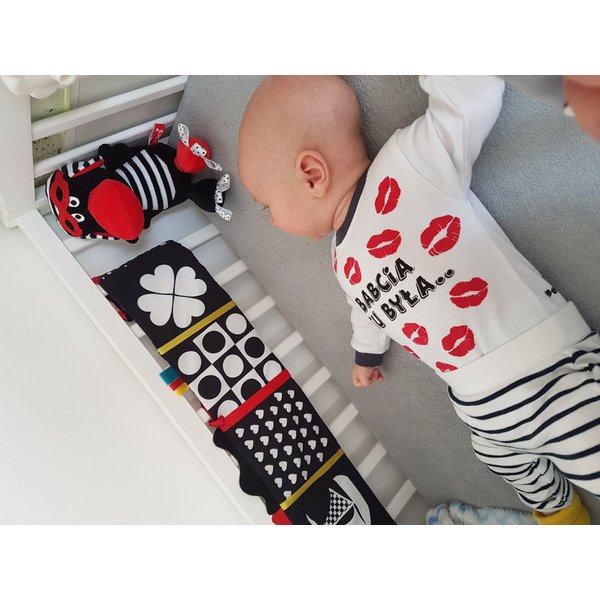 Książeczka kontrastowa do łóżeczka Mom's Care