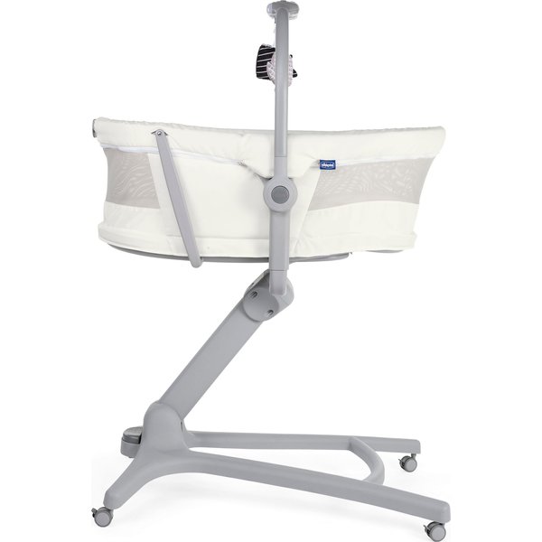 Leżaczek krzesełko Baby Hug Air 4w1 - white snow