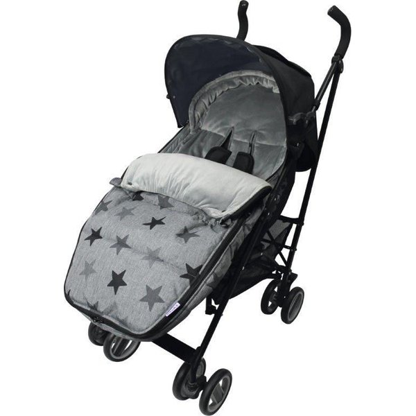 Śpiworek do wózka 6-36m Dooky - Grey Stars