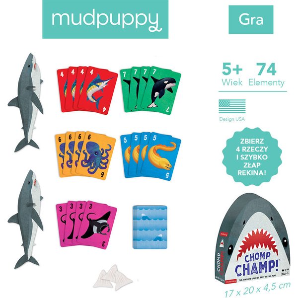 Gra Szczęki 5+ Mudpuppy